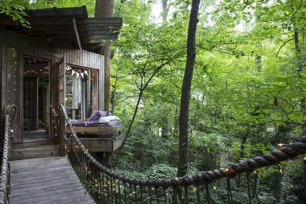 Atlanta Airbnb Treehouse TINY HOUSE TOWN