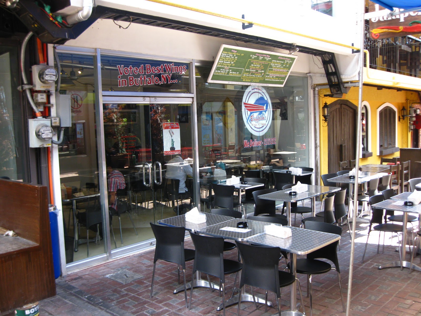 A Chef's Walk Manila Food Reviews Buffalo Wings and Things Home