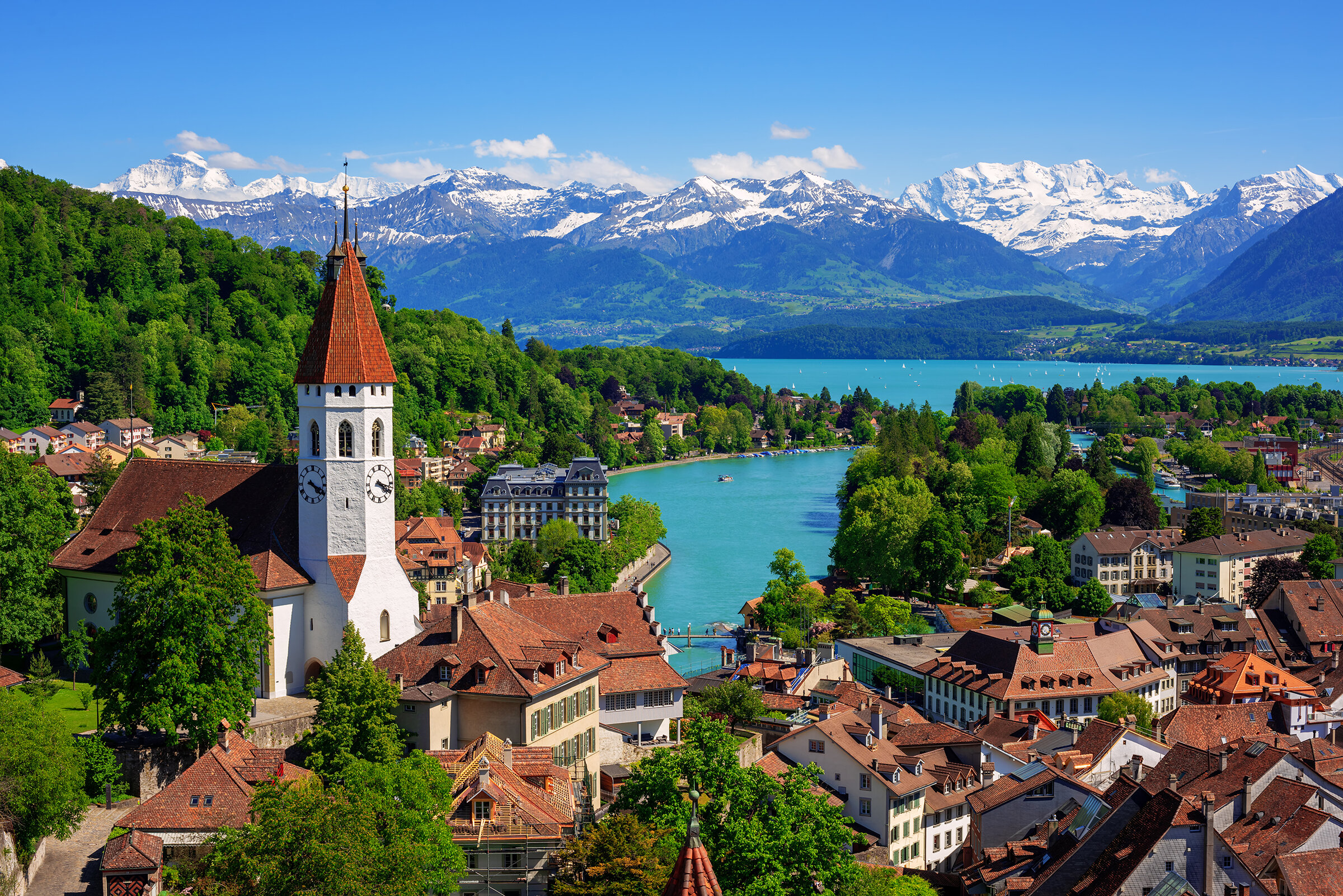 Traveling From Zürich to Interlaken? Visit a Swiss Castle and Ride a