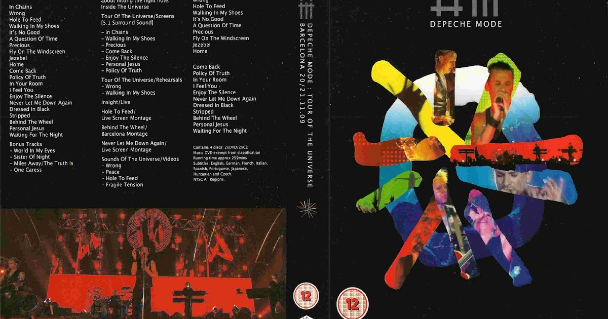 MUSICA EN DVD DEPECHE MODE Tour Of The Universe Barcelona 2009